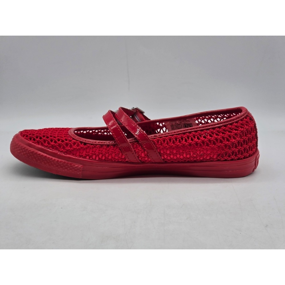 Converse Chuck Taylor All Star Dainty Mary Jane Knit Women 9 Red Shoes A16568C - Picture 3 of 12